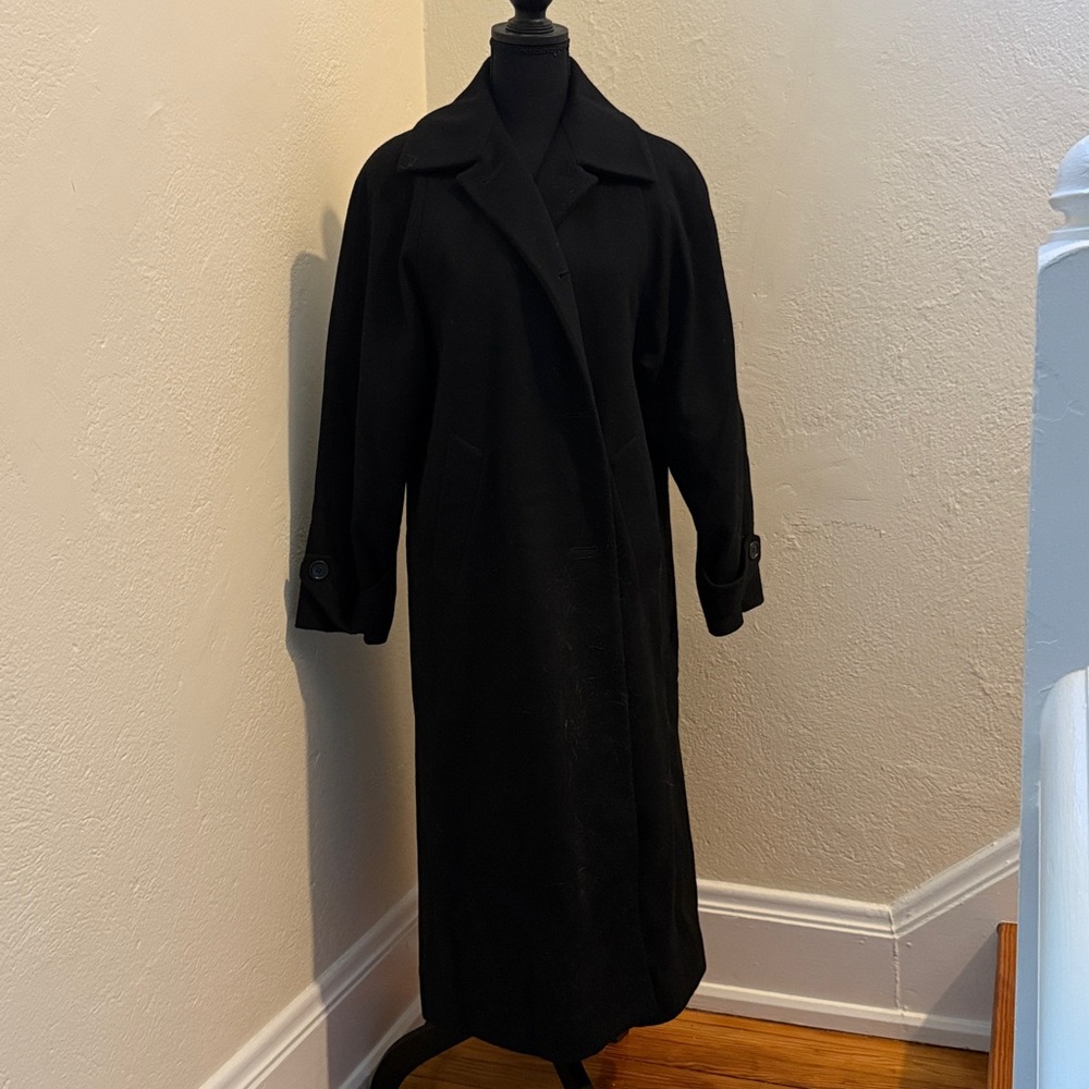 Jones New York Classic Black Coat